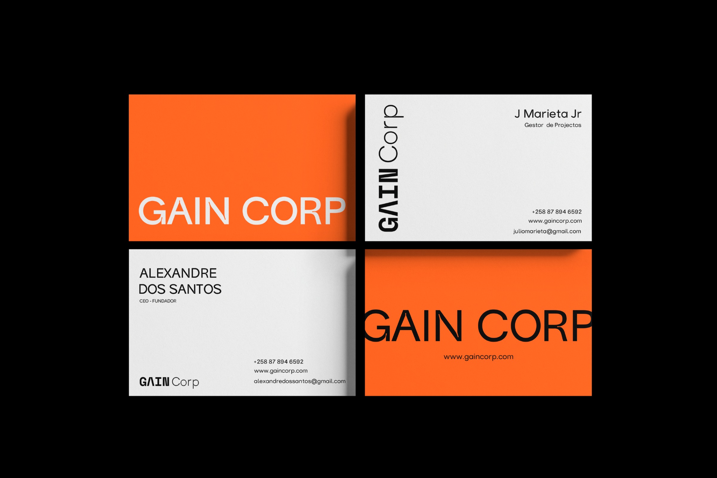 Visual Identity created for Gain Corp Image 5