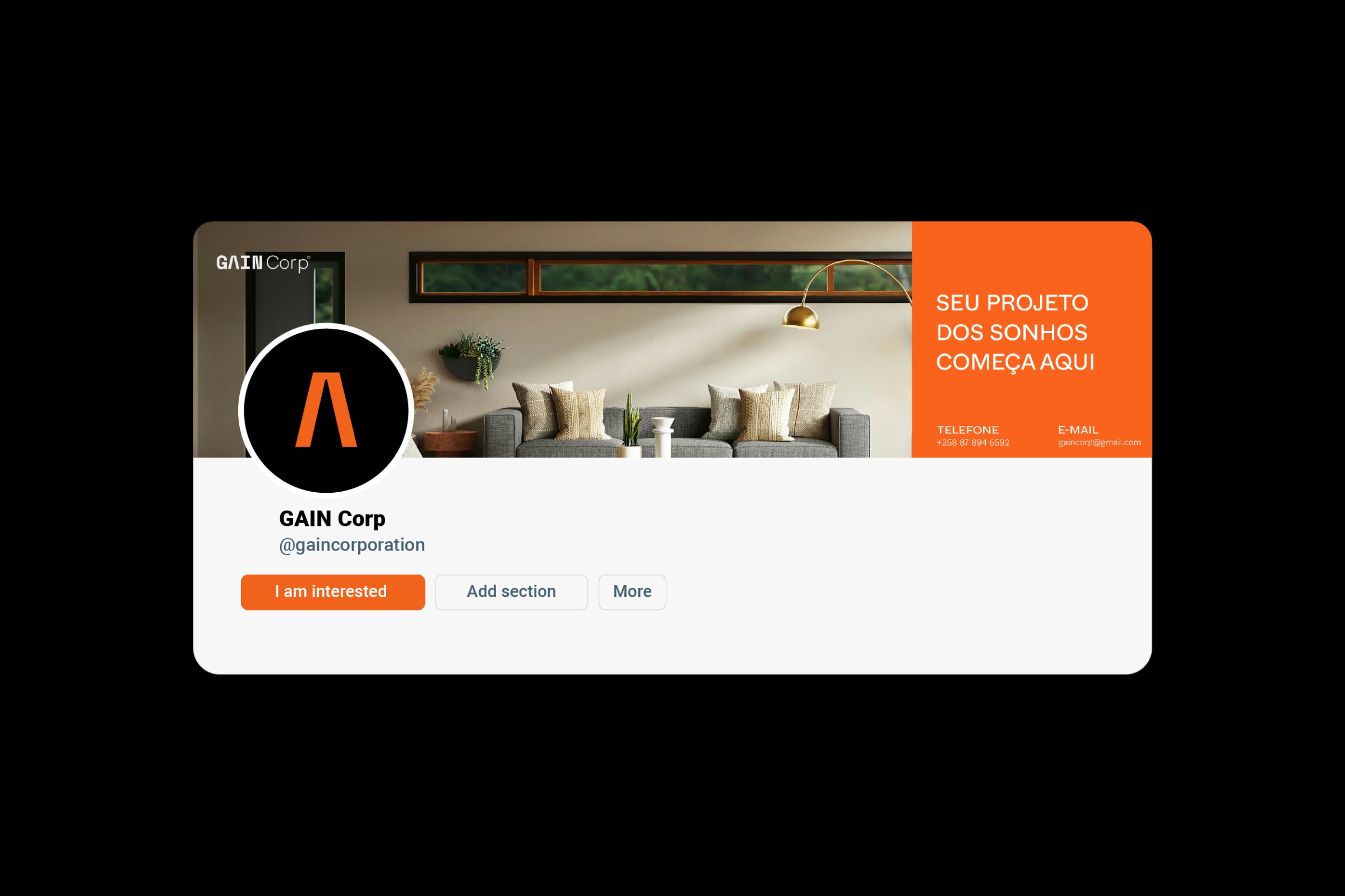 Visual Identity created for Gain Corp Image 9