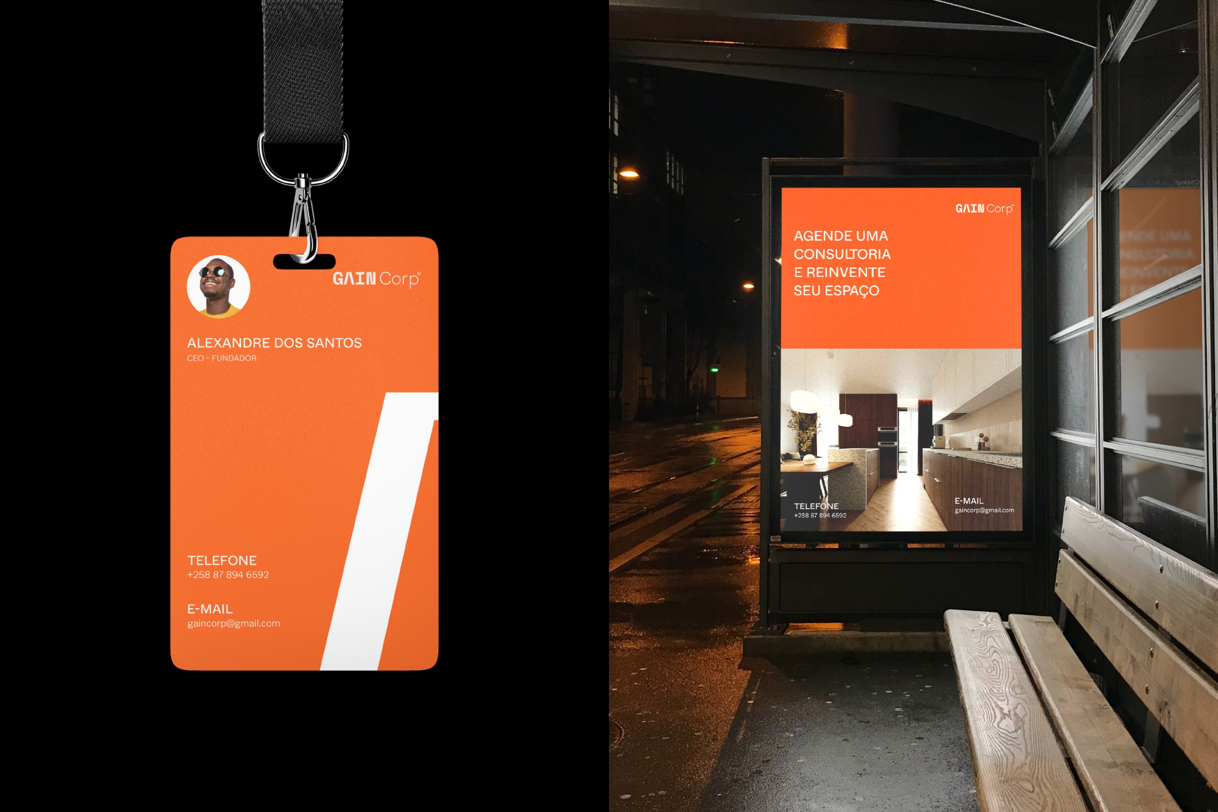 Visual Identity created for Gain Corp Image 14