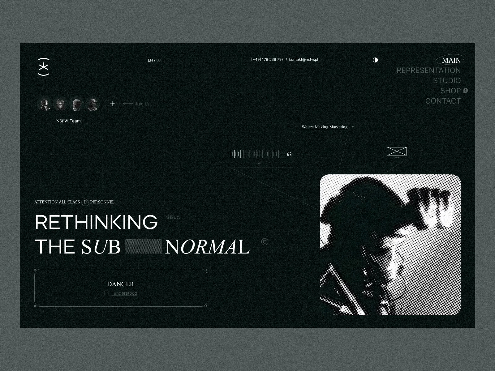marketing landing page \ NIMKA® Image 0
