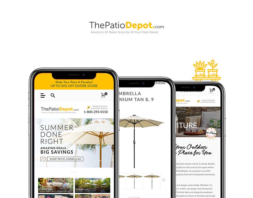 Website // Patio Store