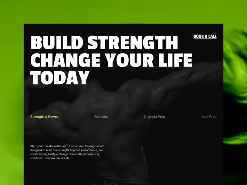 Flexon Fitness Coach Framer Template