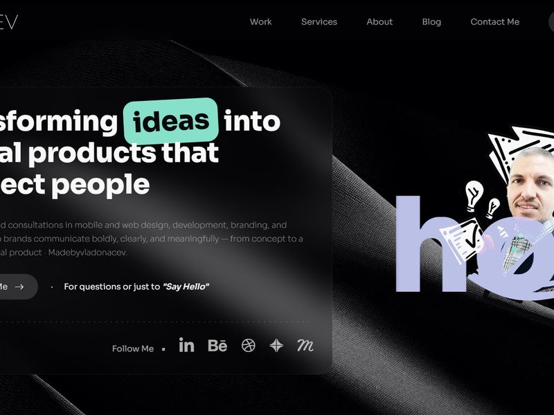 Madebyvladonacev • Product Designer & Developer
