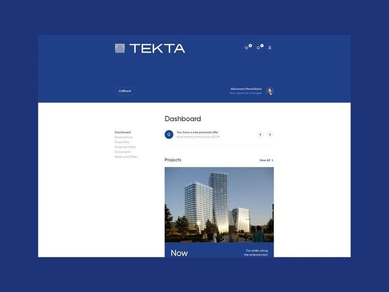 Tekta — Client Portal