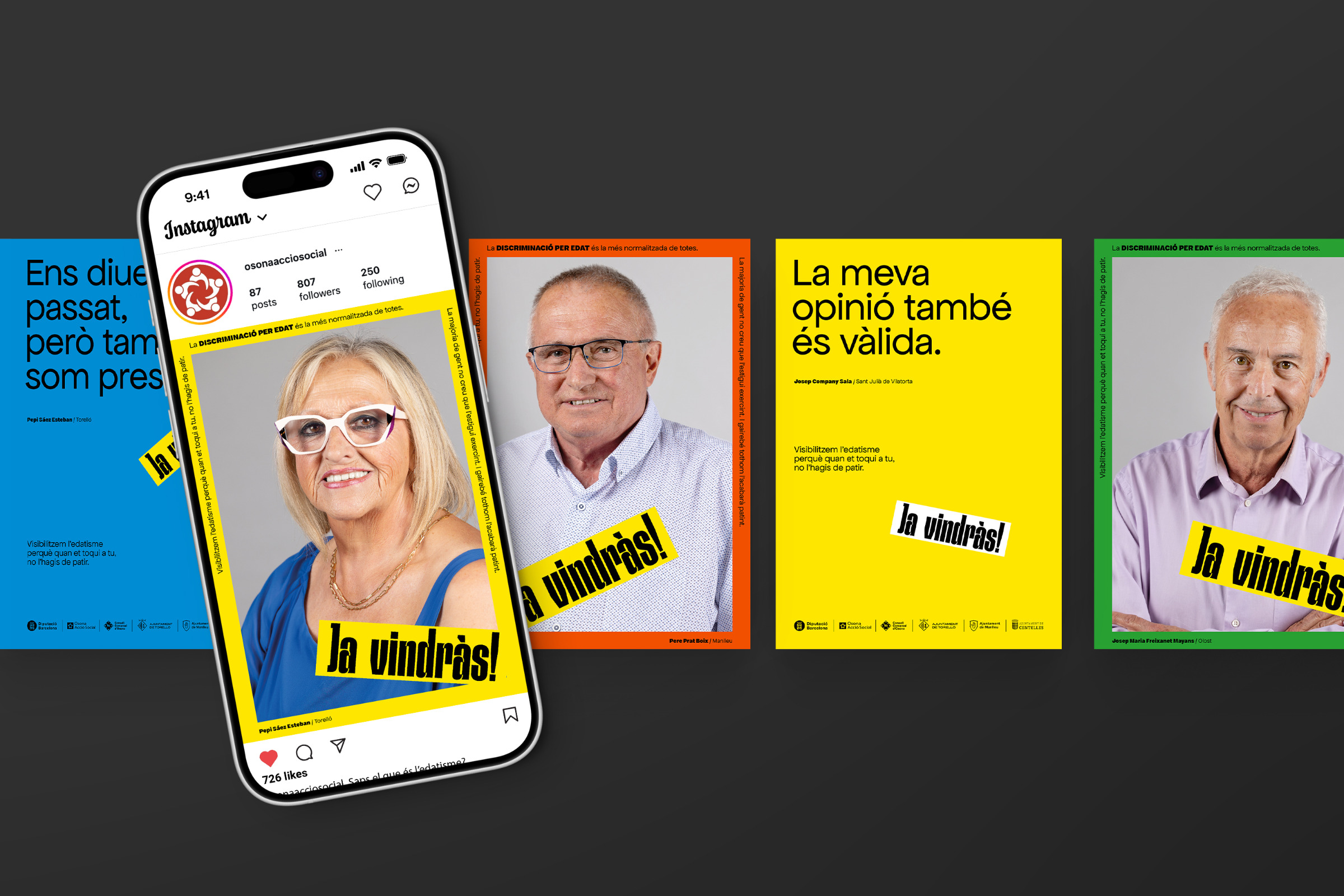 Campanya gràfica contra l'edatisme | Alucina - Osona, Barcelona Image 2