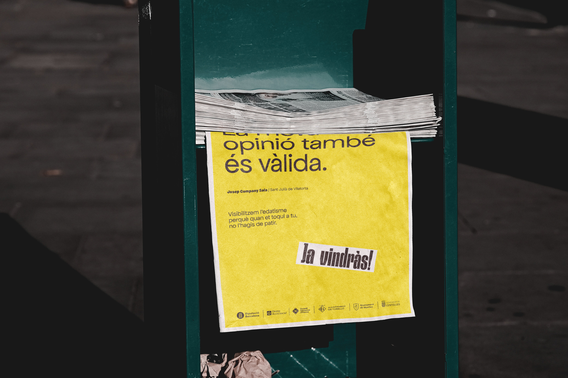 Campanya gràfica contra l'edatisme | Alucina - Osona, Barcelona Image 3