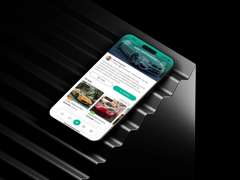 Classified Marketplace Mobile App - Seller Profile Screen