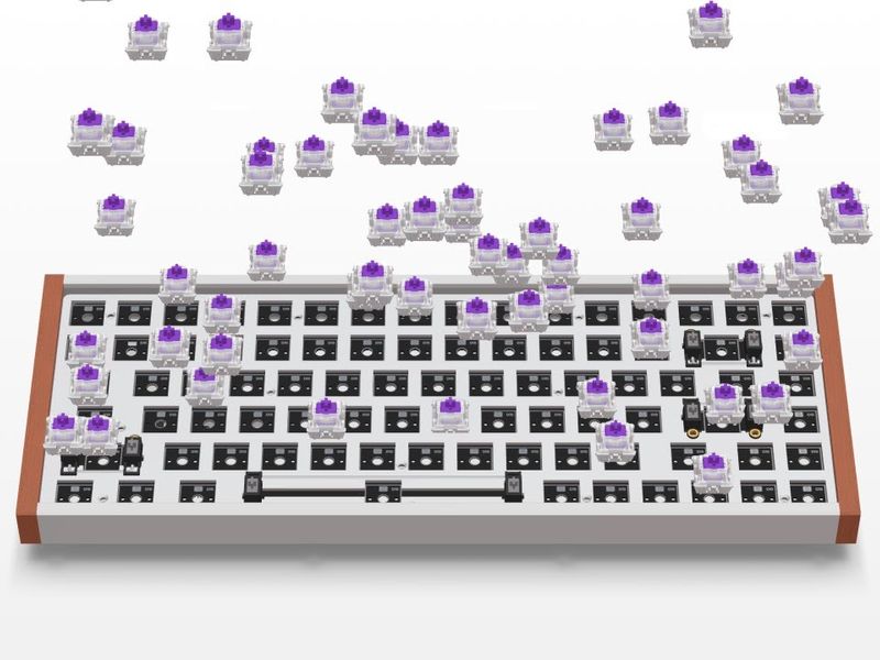 Keychron Mechanical Keyboard 3D Website
