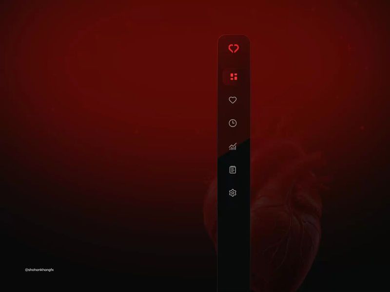 Healthcare Dashboard Sidebar Exploration ❤️