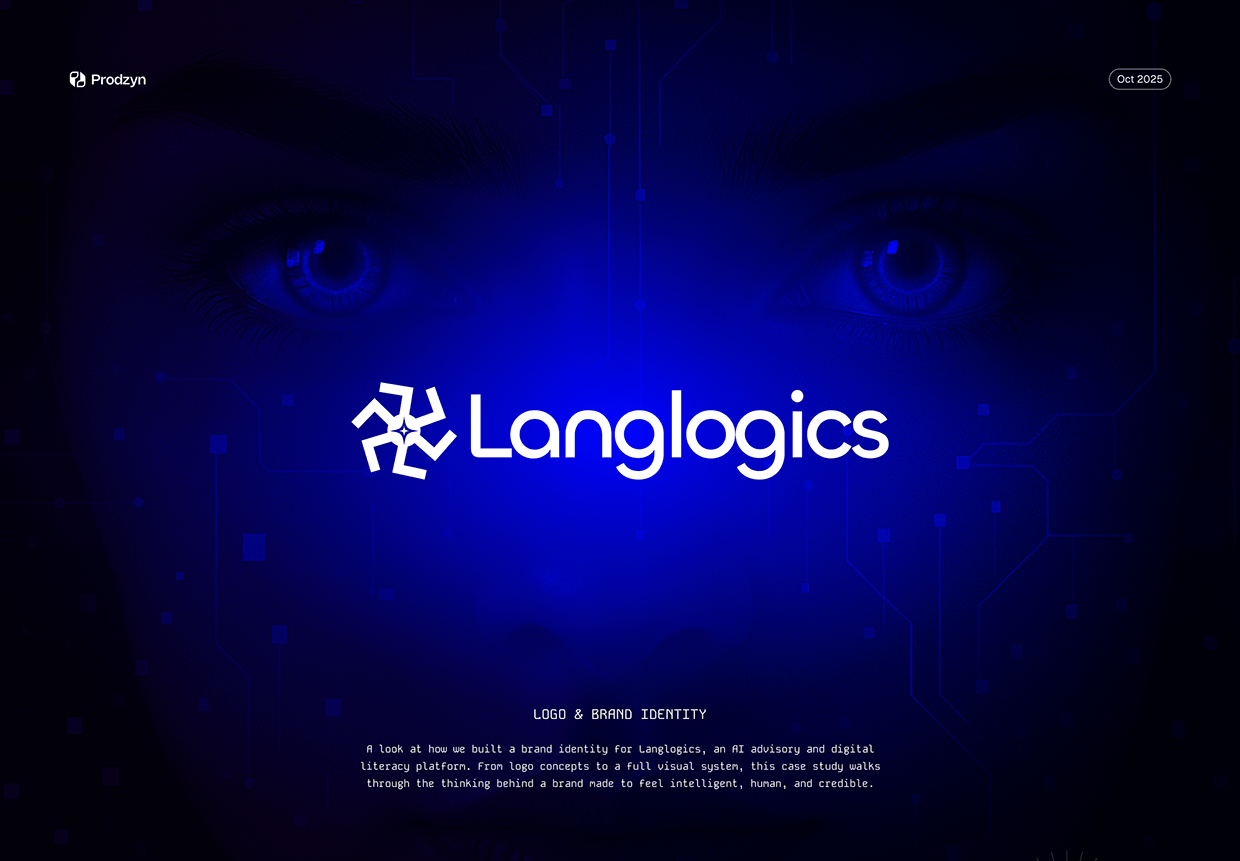 AI Advisory | Langlogics Logo & Branding