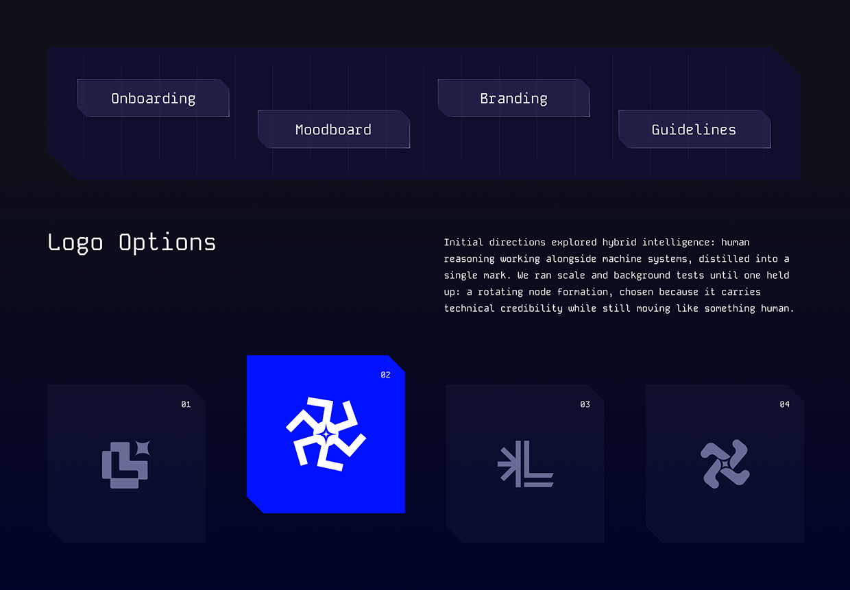 AI Advisory | Langlogics Logo & Branding Image 2