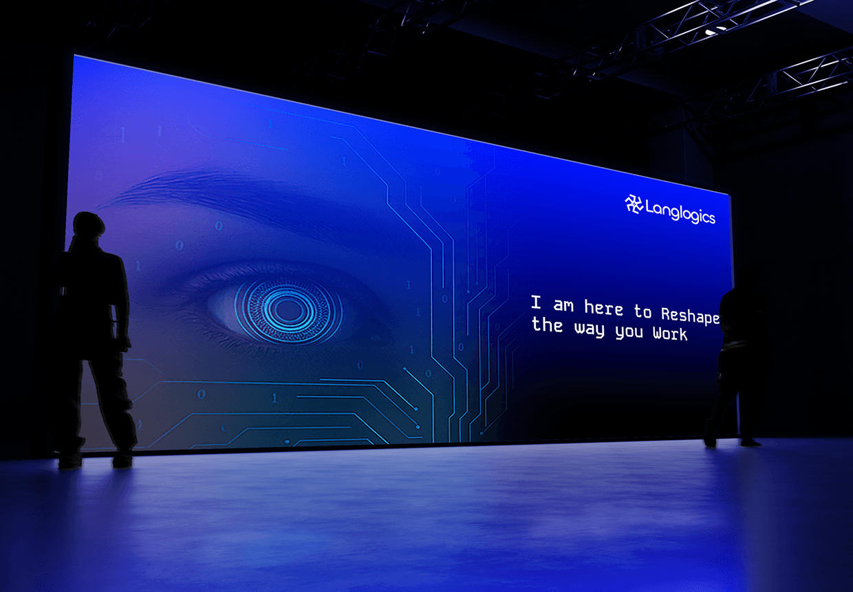 AI Advisory | Langlogics Logo & Branding Image 7