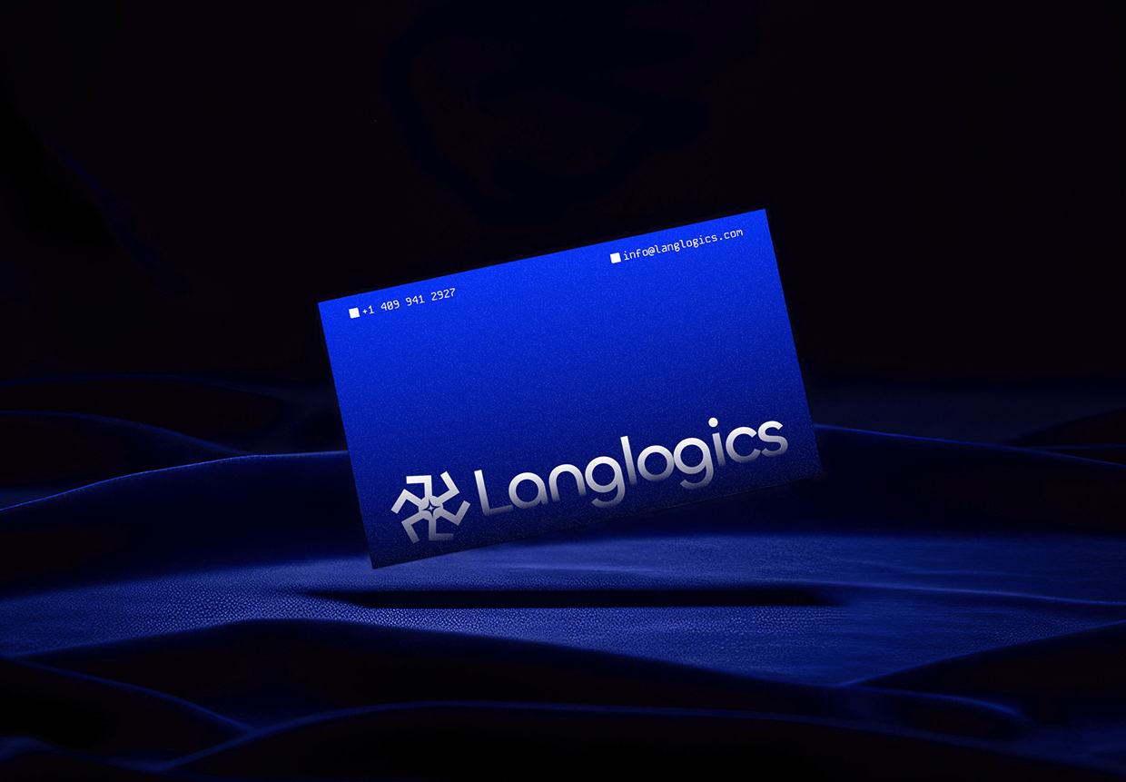 AI Advisory | Langlogics Logo & Branding Image 9
