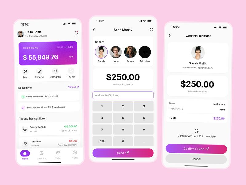 Fintech – Personal Finance Mobile App