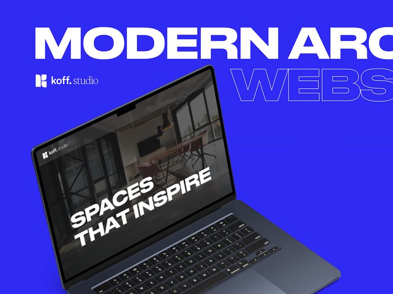 Koff.Studio Architecture Website Figma Template