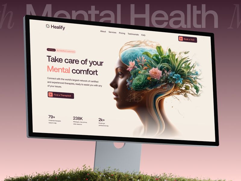 Healify Mental Health Framer Template