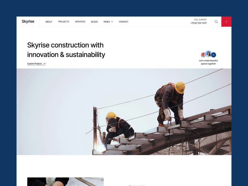 Skyrise - Home Services Website Template