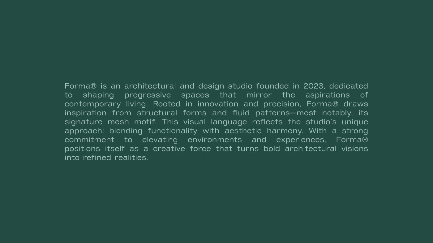 Forma® Brand Identity Image 1