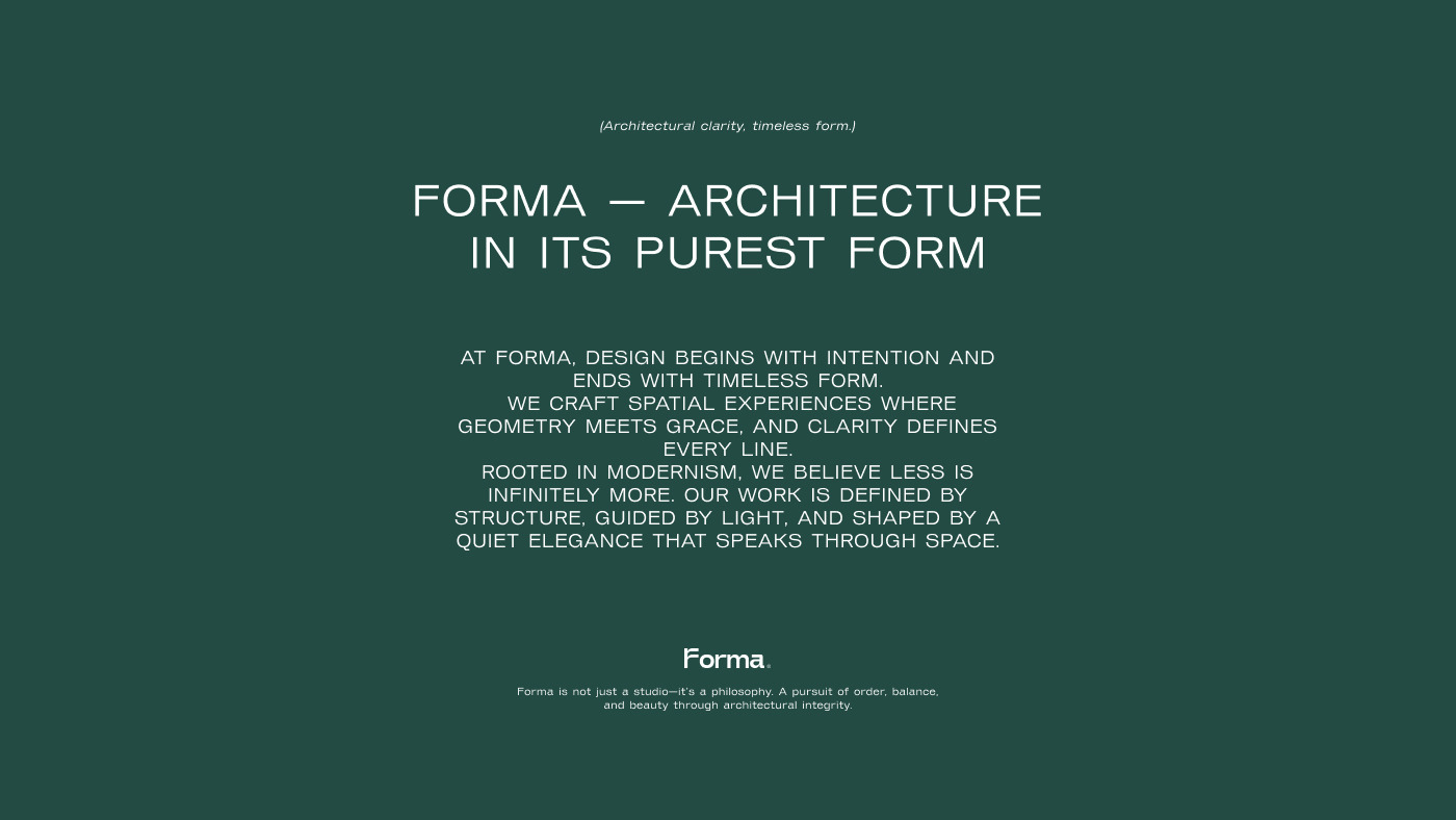 Forma® Brand Identity Image 15