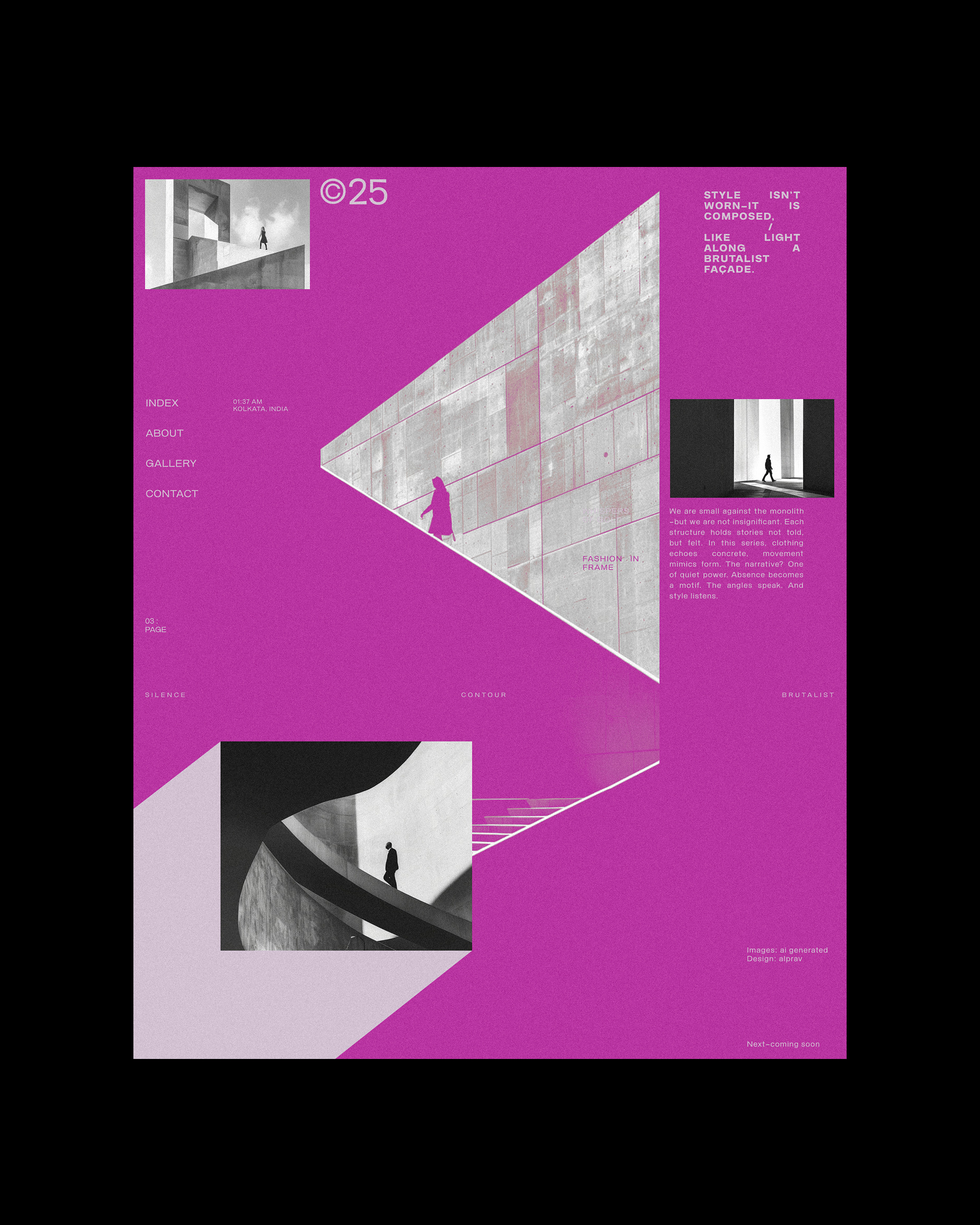 Designing silence into structure—A story told in light, shadow, and space. | Alprav Design Brand Identity Designer Image 2