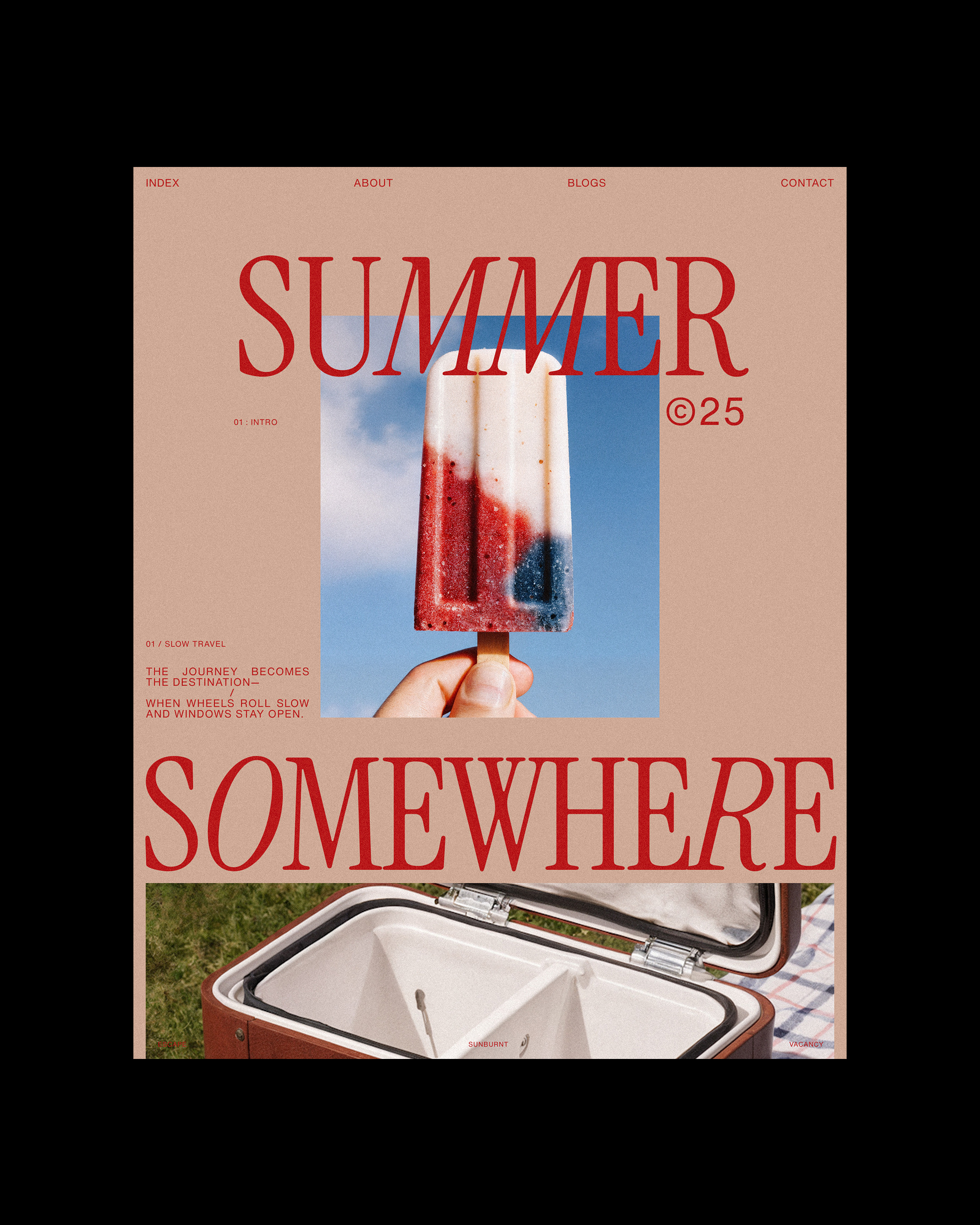 Woven through sun, salt, and slow hours—this editorial layout tells the story of summer as a feeling. | Alprav Design - Brand Identity Designer Image 0