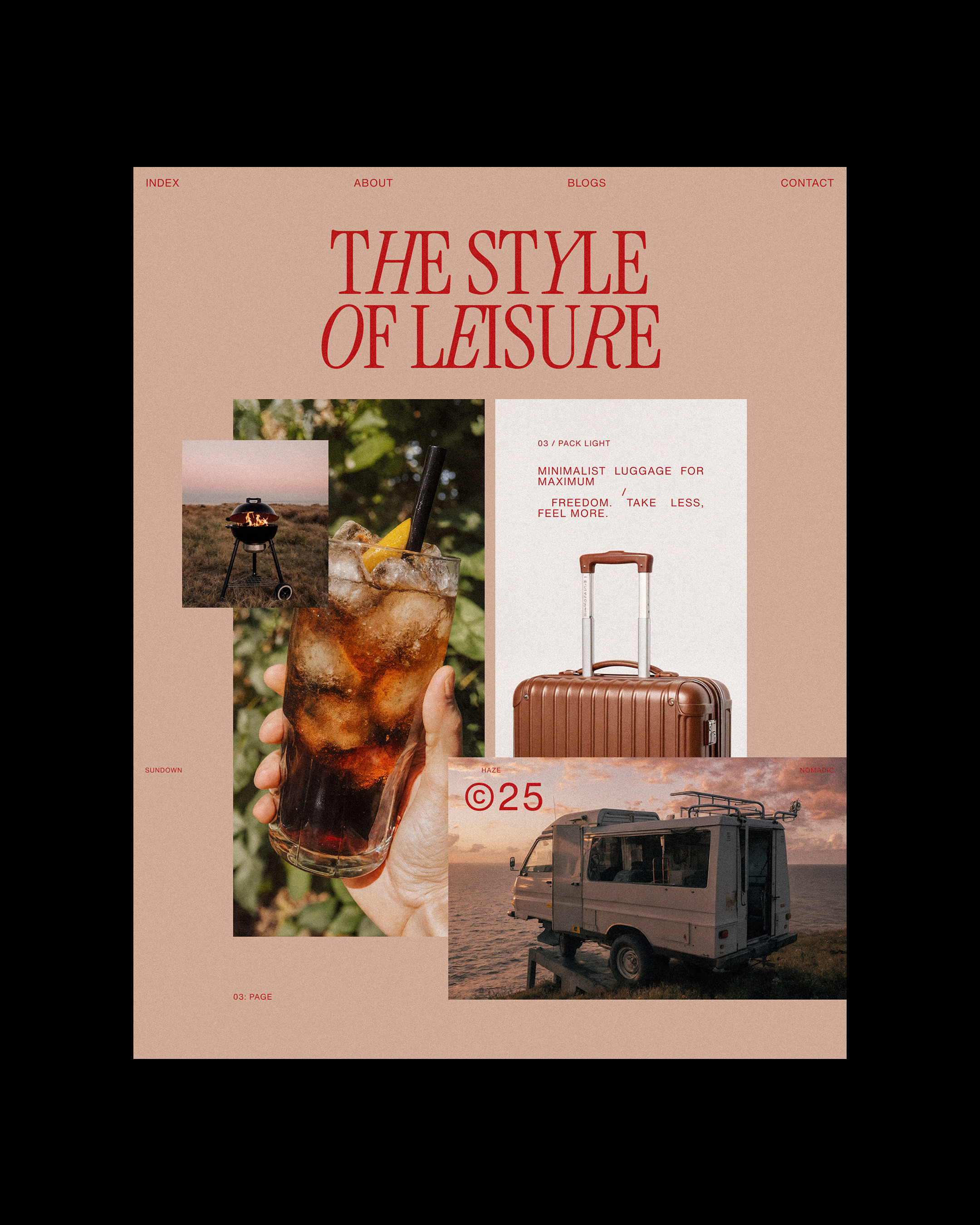 Woven through sun, salt, and slow hours—this editorial layout tells the story of summer as a feeling. | Alprav Design - Brand Identity Designer Image 2