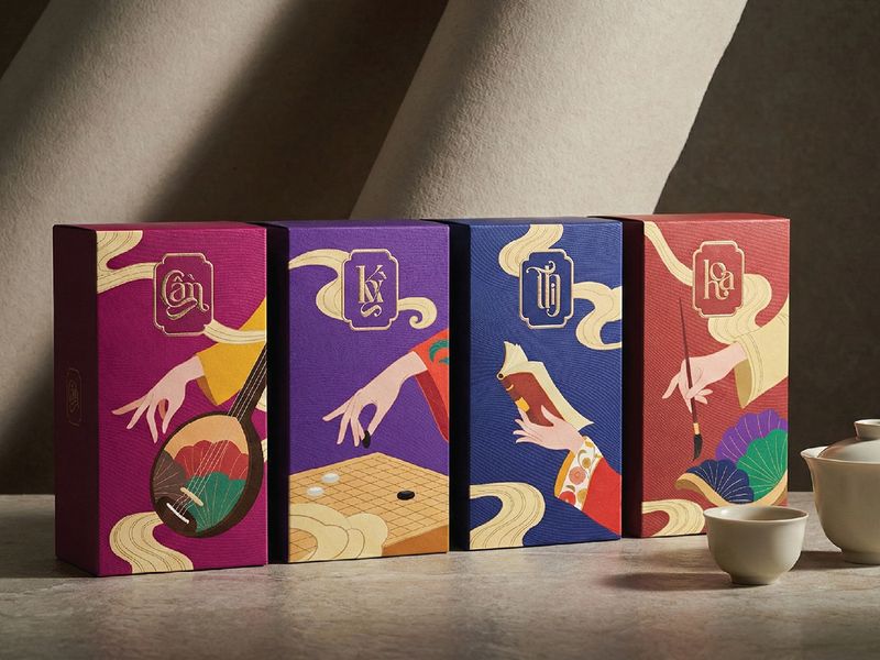 The Celestial Four Arts: Premium Tea Packaging