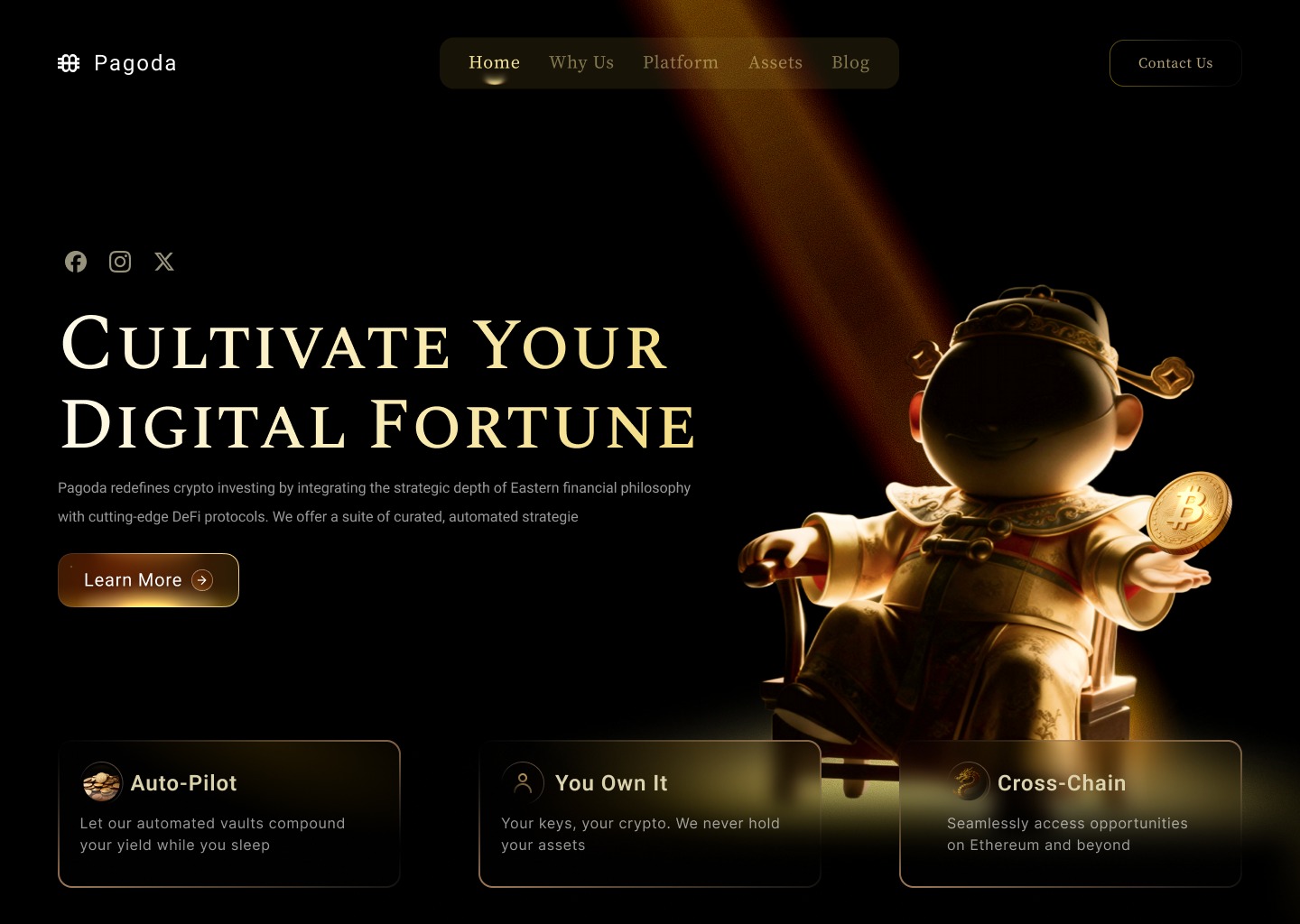 The Intelligent Vault for Web3 Wealth