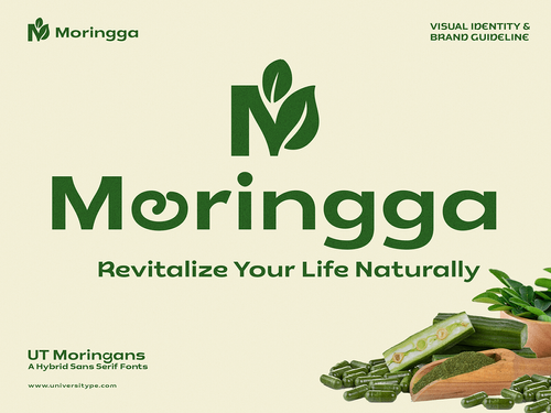 Moringga - A Multivitamin Visual Identity
