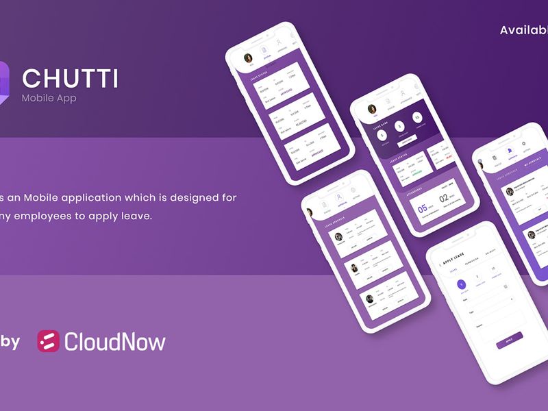 Chutti Mobile App - Leave Management Application