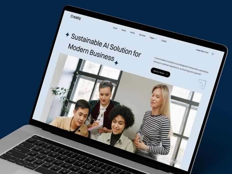 Creatiq - Portfolio & Agency Website Template