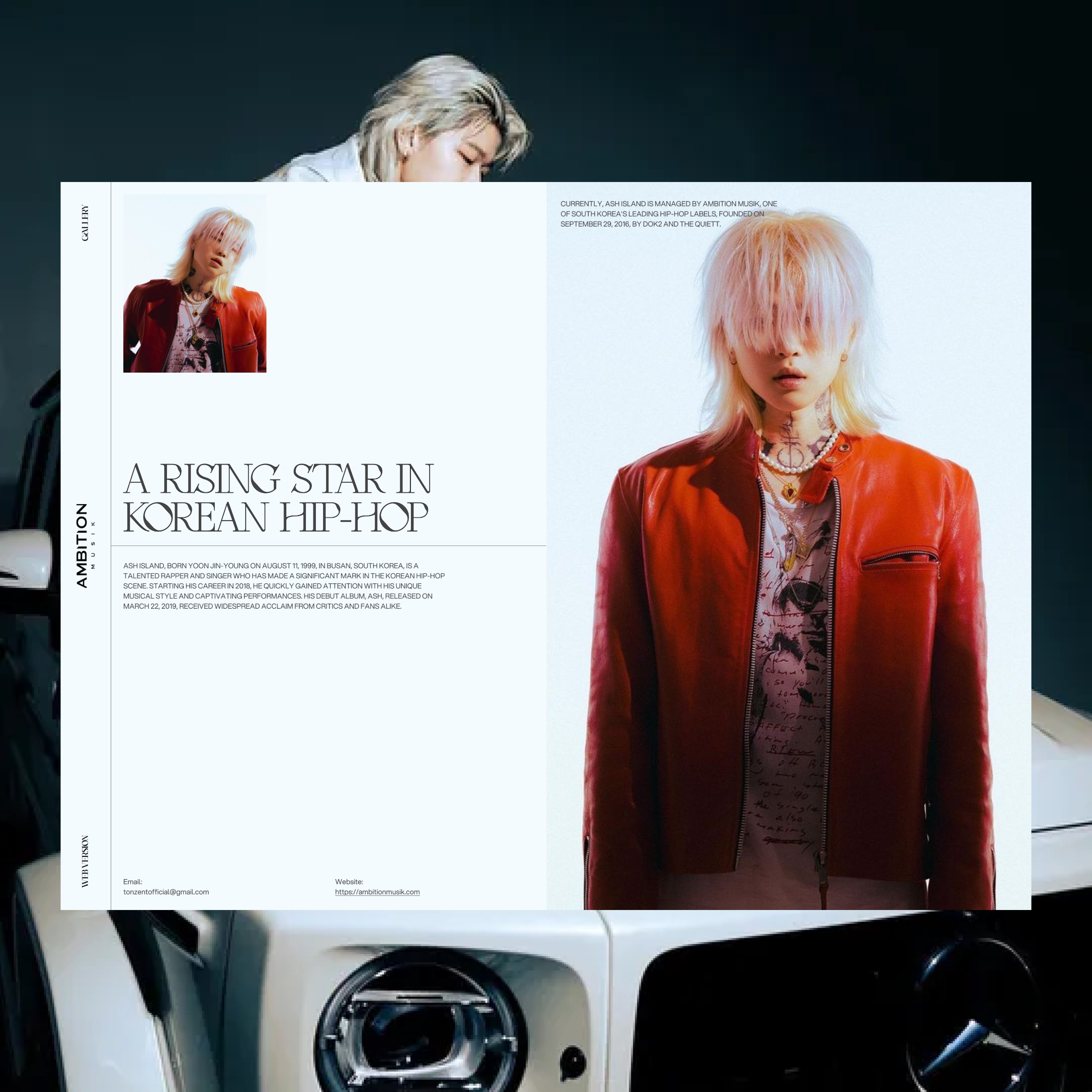 ASH ISLAND - INTRODUCE RAPPER CONCEPT Image 0