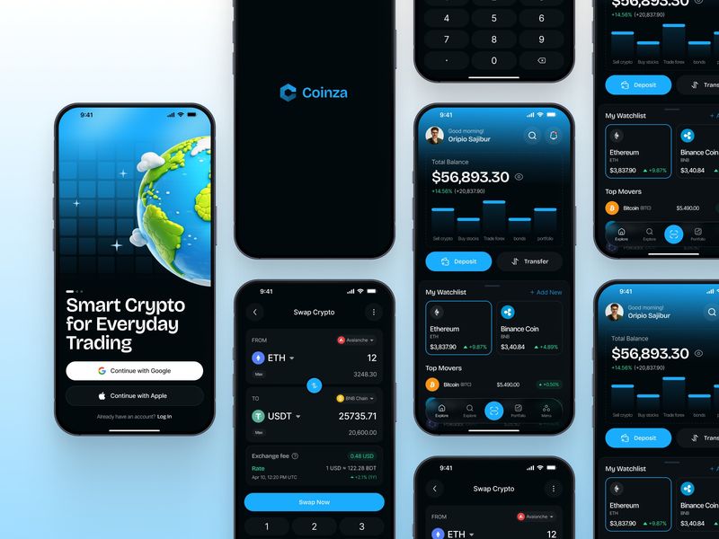 Crypto App Design