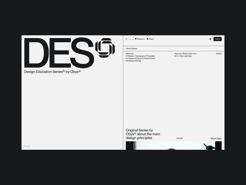 Design Education Series by Obys