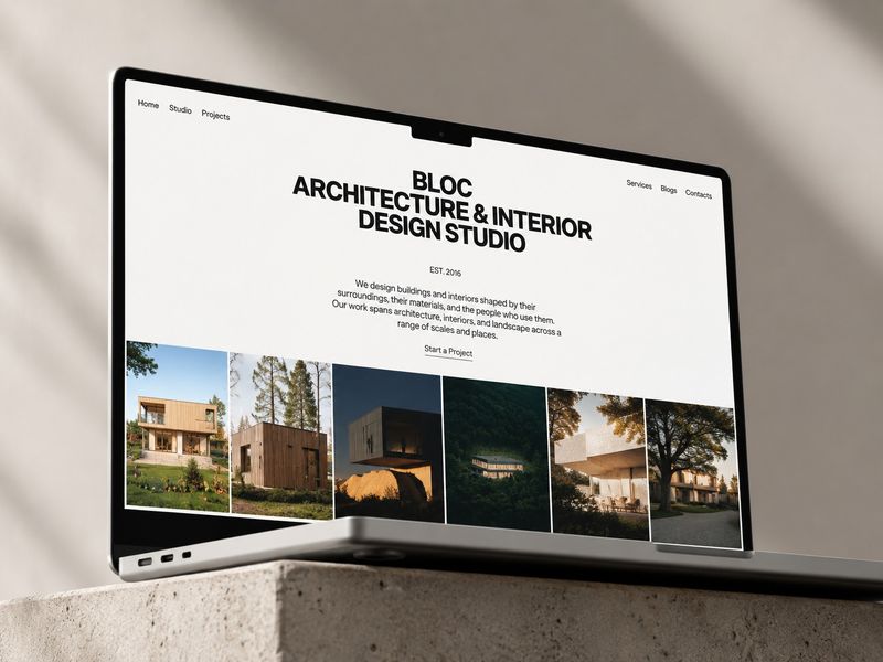 Bloc - Architecture & Interior Design Studio Template