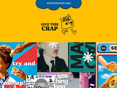 Rebrand X Give This Crap on Behance