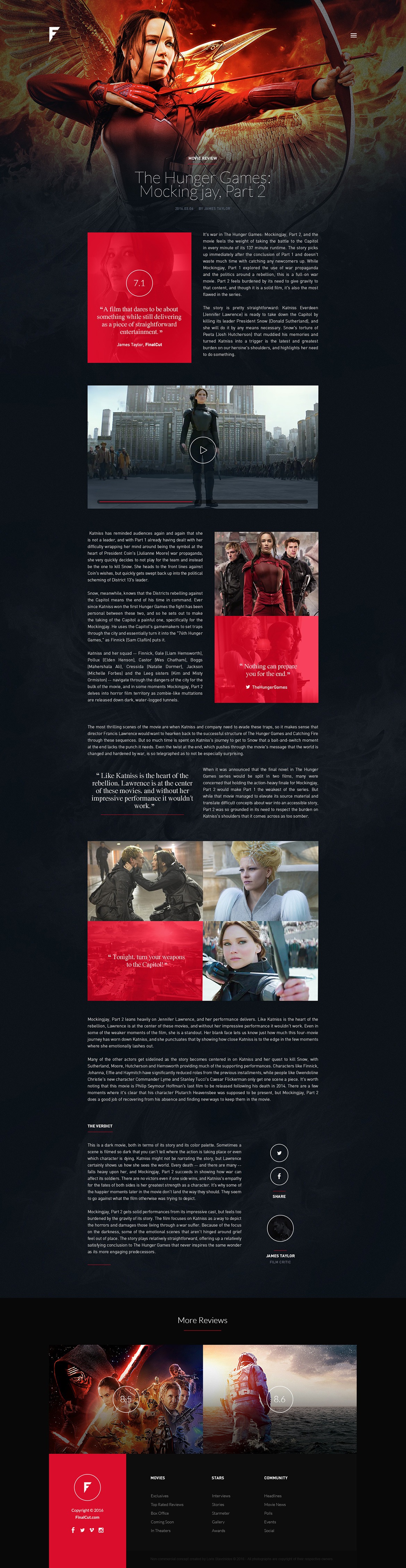 FinalCut — Editorial Experience | Loris Stavrinides Image 1