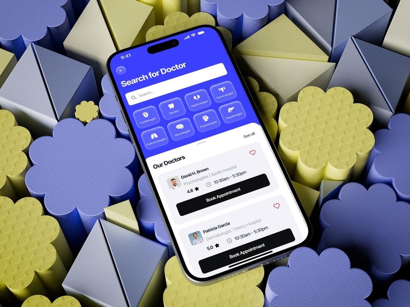 Serena Medical — Healthcare App UX/UI Design