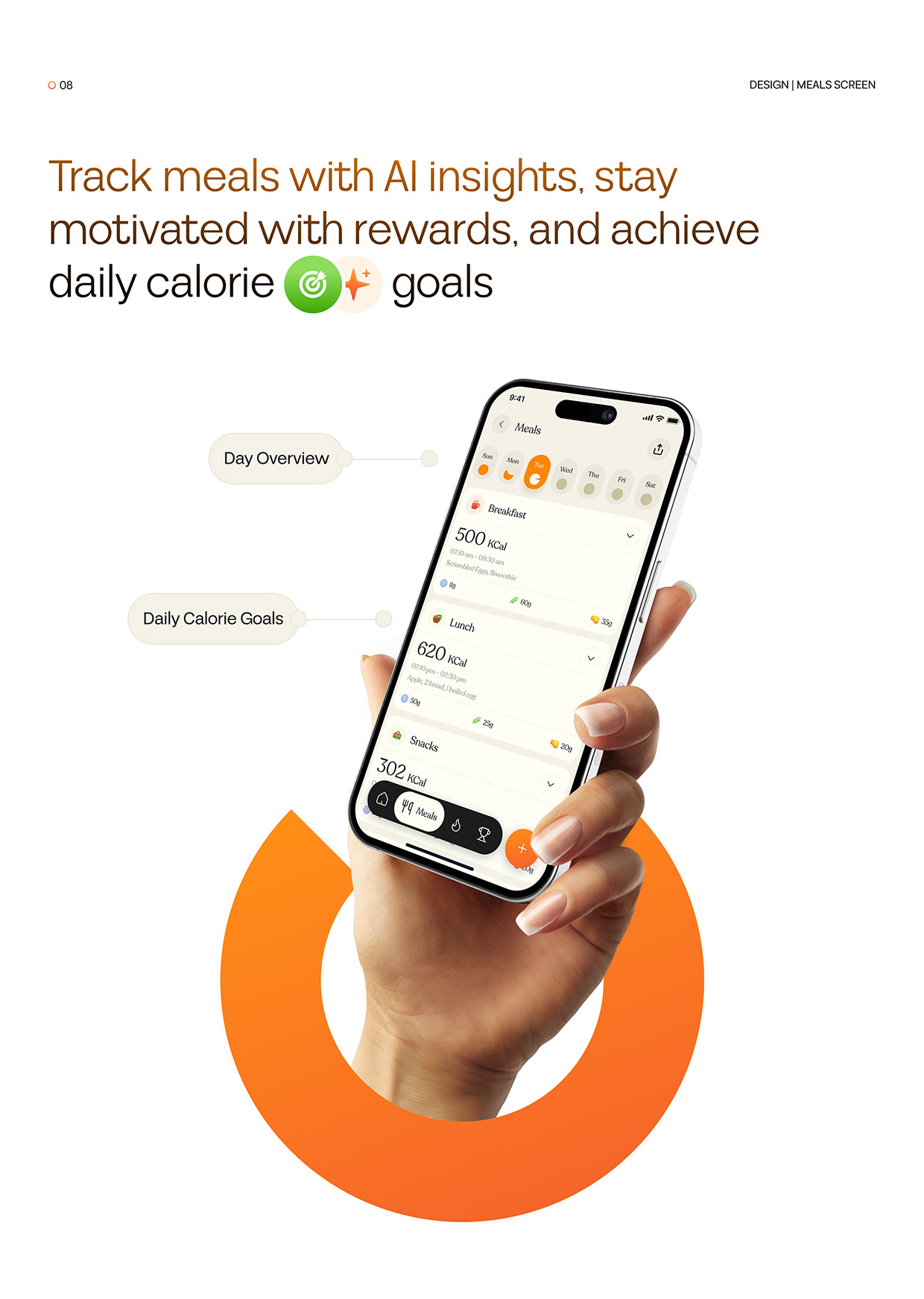 AI Nutrition & Calorie Tracking App – UI UX Design Image 11