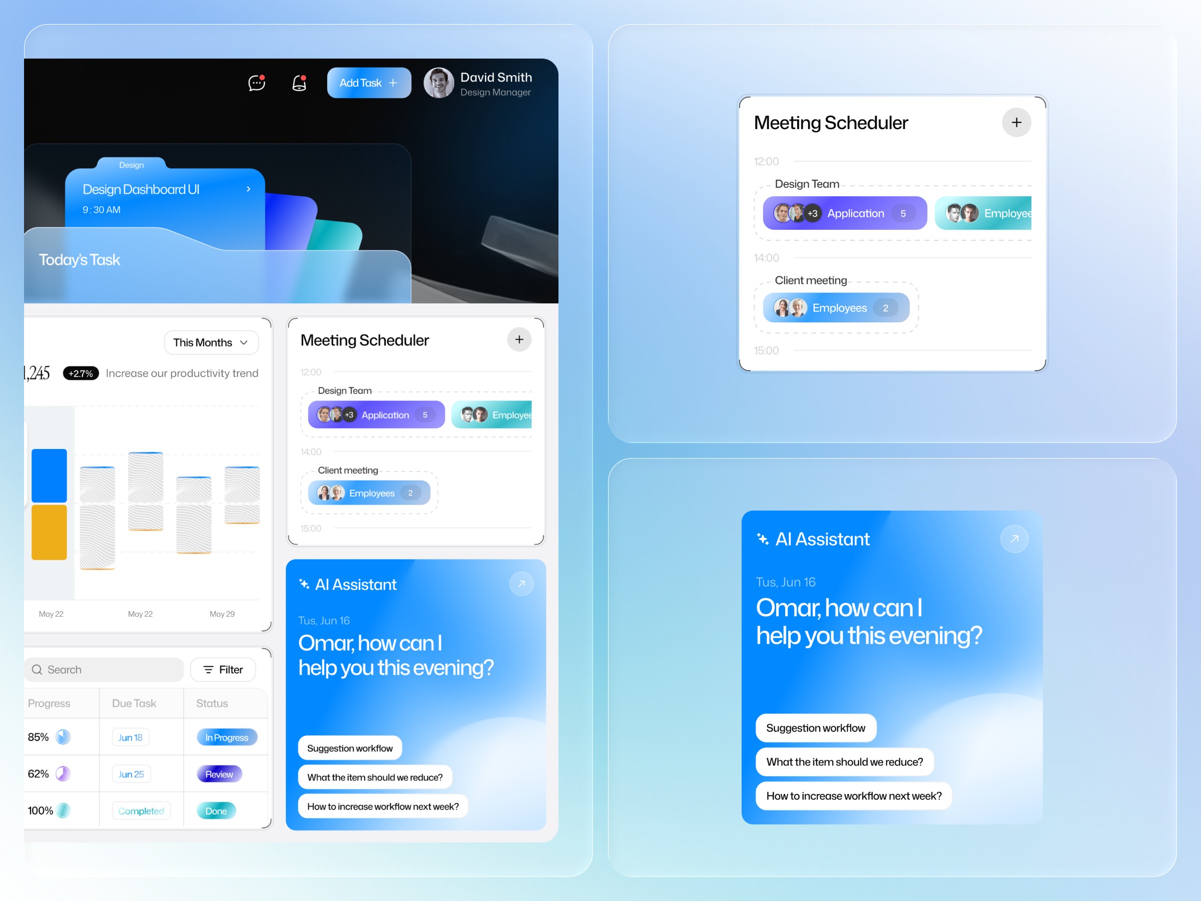 Task Management - Dashboard Design Image 2