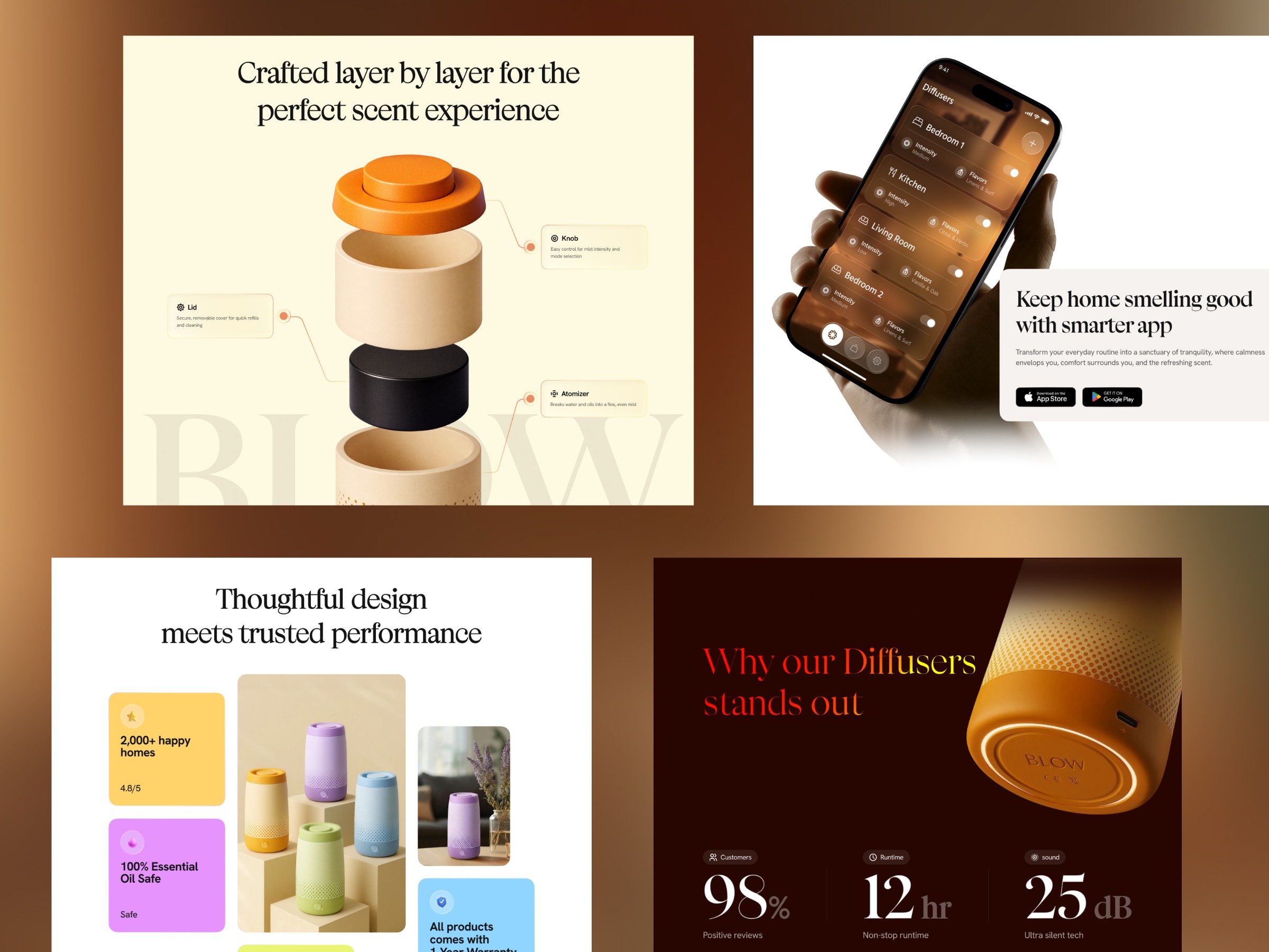 Smart Air Humidifier - Landing Page Image 1