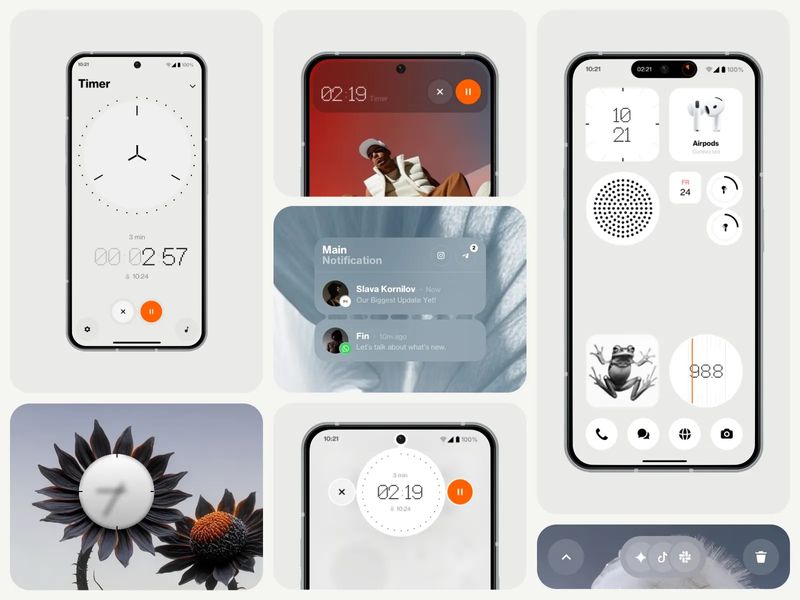 Nothing OS Concept