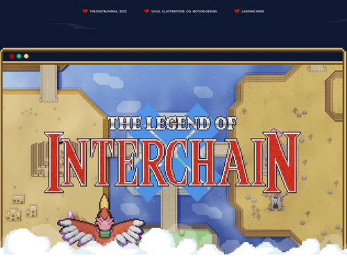 Axelar - The Legend of Interchain Campaign on Behance