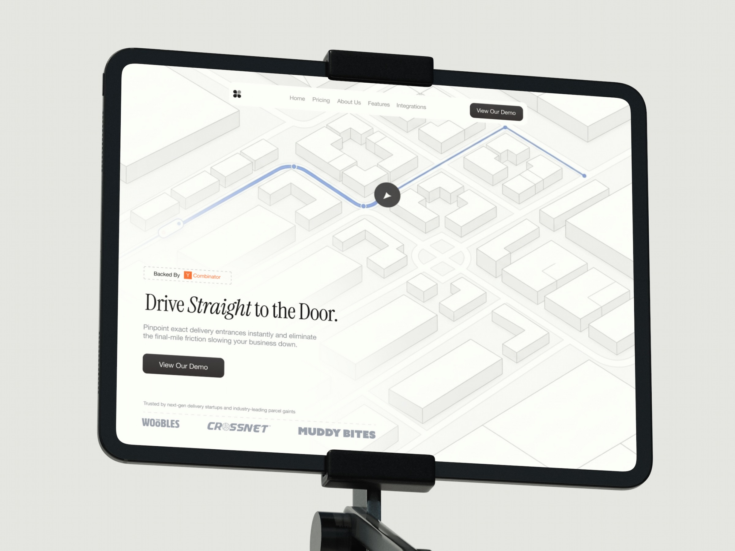 🗺️ Doorstep — Logistics & Routing Landing Page Image 0