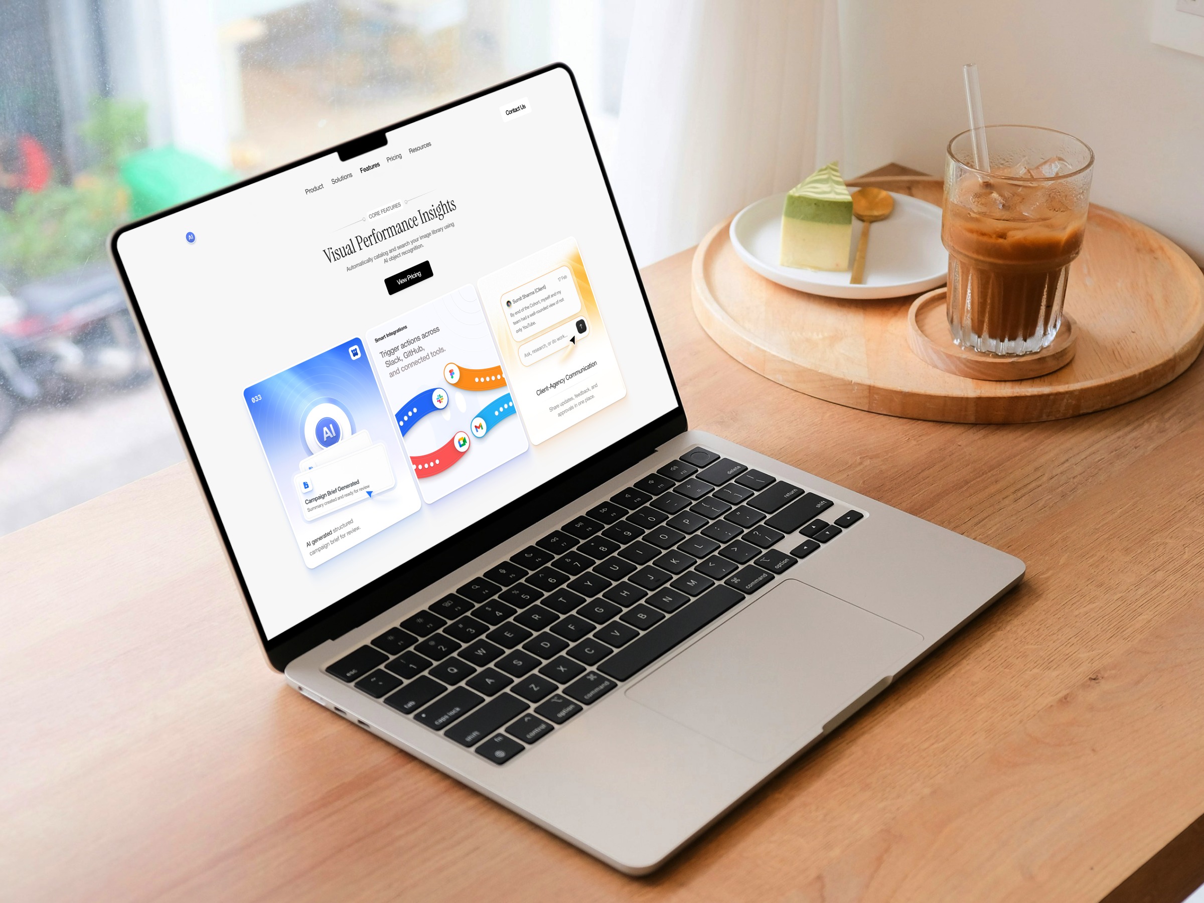 📊 Visual Performance Insights — Core Features UI | Website Image 0