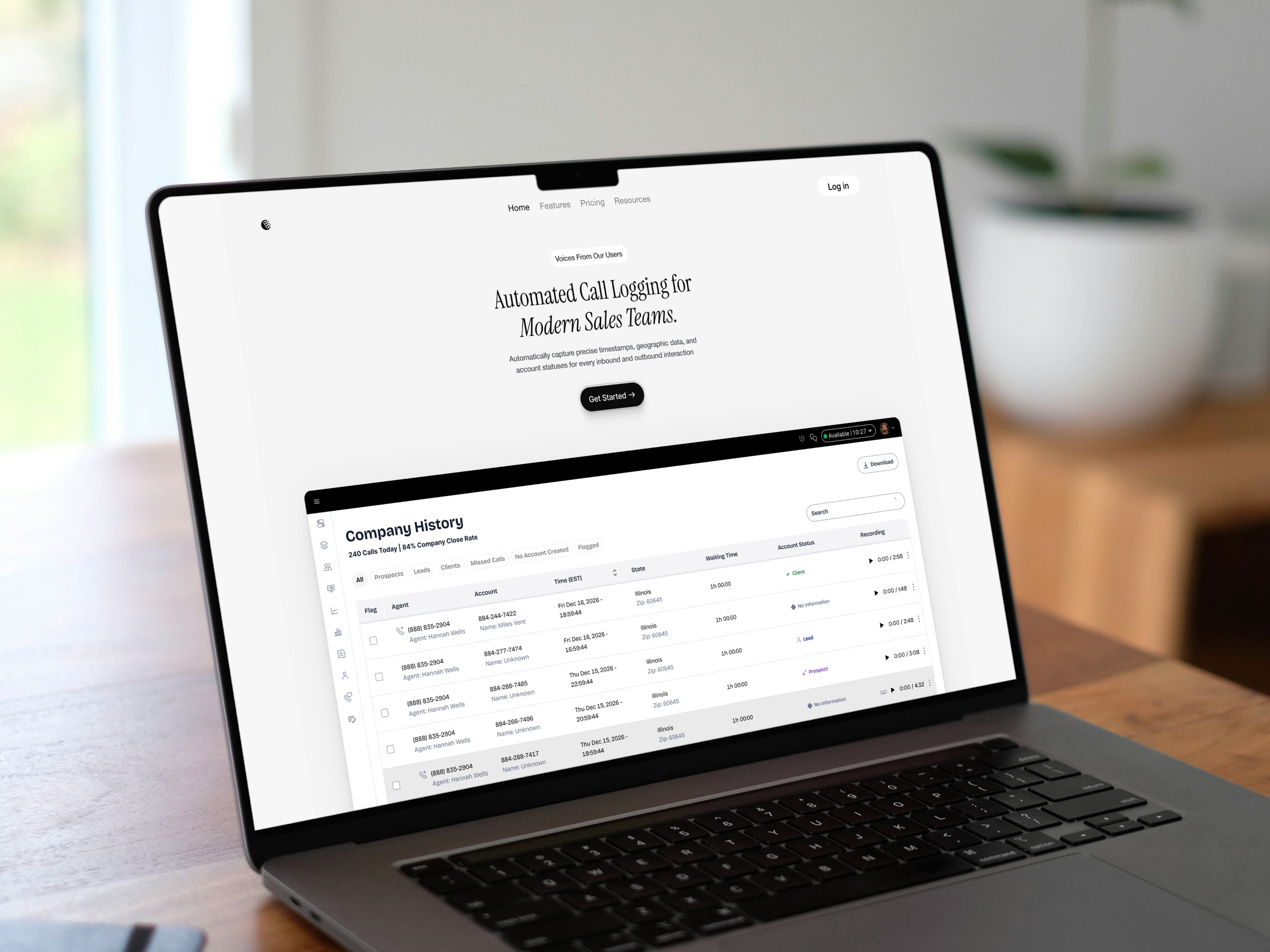 📞 Sales Automation & CRM — Hero UI Layout Image 0