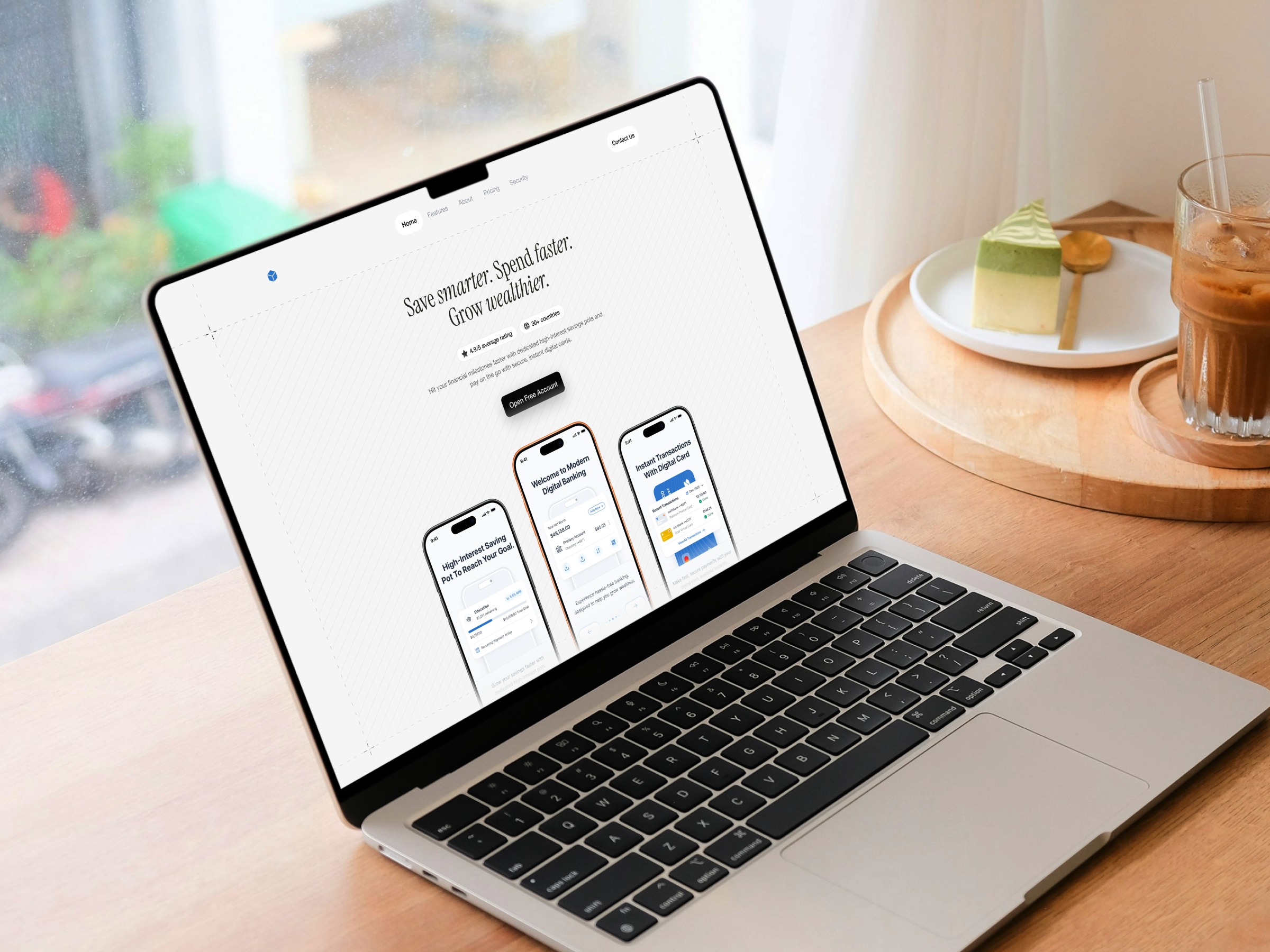 🏦 FinTech & Digital Banking | Landing Page Design & Development Image 0