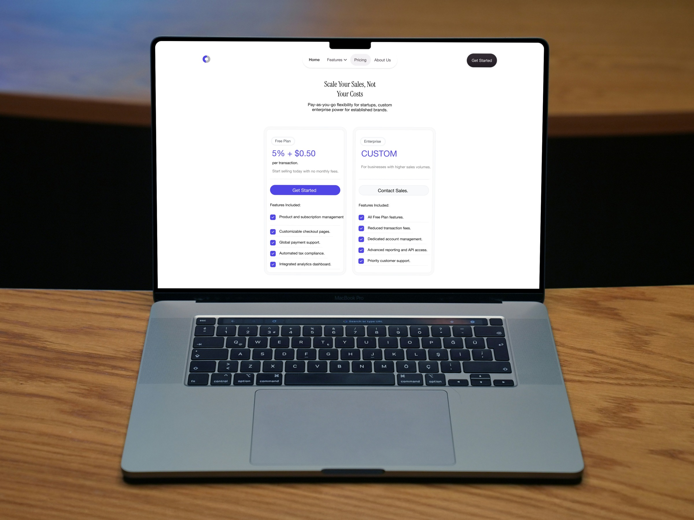 💰 SaaS Pricing Tier Grid — Minimal UI Layout Image 0