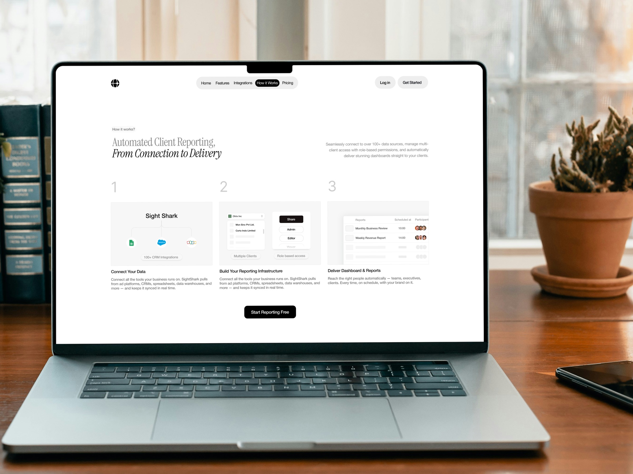 From Connection to Delivery — Minimalist SaaS Process UI 🔗 Image 0