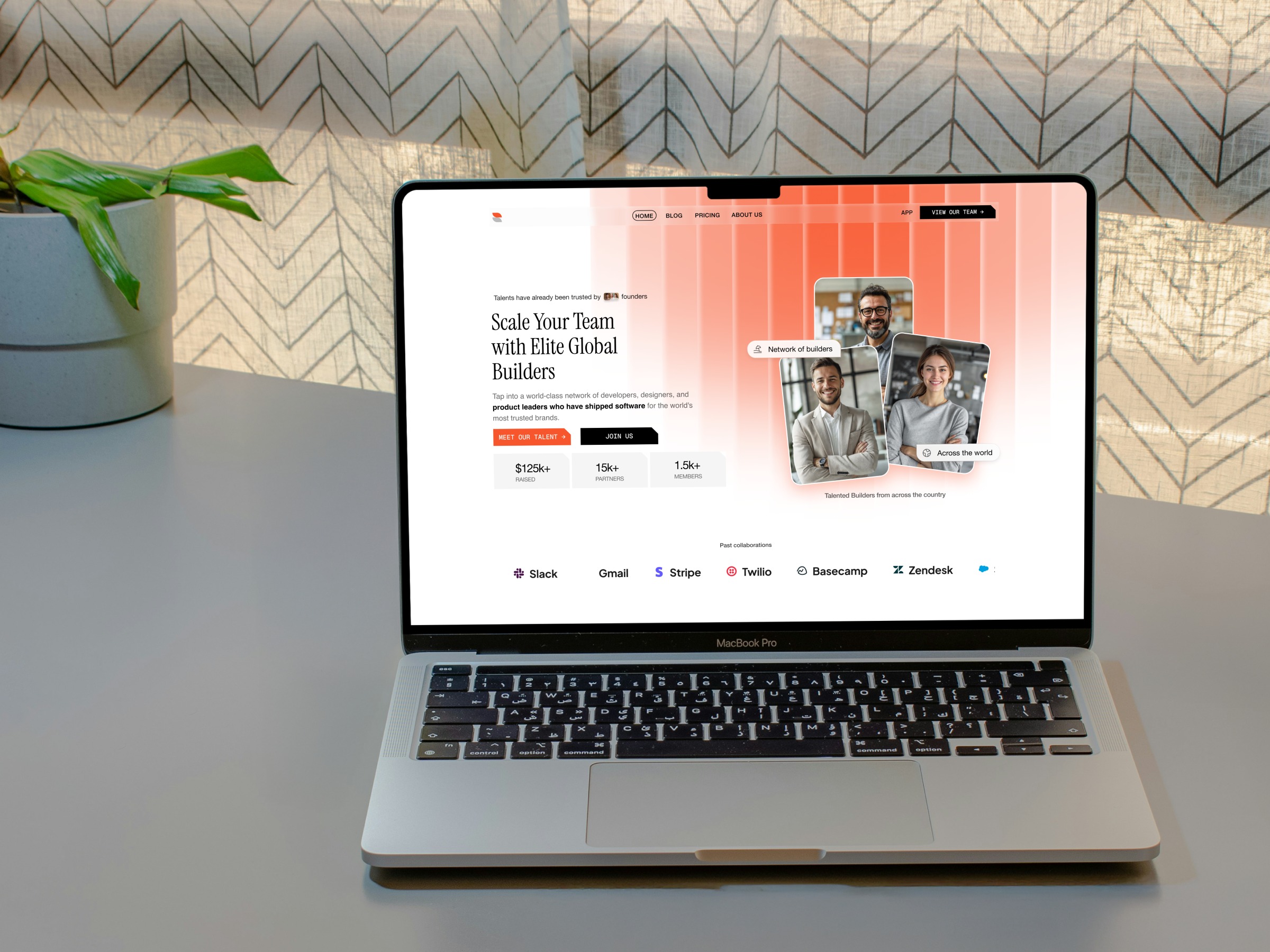 Network of Builders — Tech Hiring Landing Page ✨ Image 0